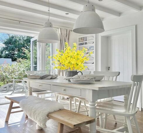 12 قطعة من فروع زهرة فورسيثيا الحريرية الاصطناعية زهور الياسمين الحرير الأصفر وهمية الشتاء الياسمين بساتين الفاكهة للداخلية في الهواء الطلق DIY ترتيب الزهور حفل زفاف المنزل مكتب تزيين in Kuwait