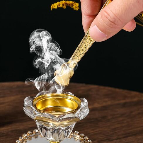 Glass Arabic Incense Burner Incense Cone Holder for Party Wedding Bedroom for Housewarming Yoga SPA Home Decoration Gift in Kuwait