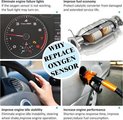 234-9021 O2 Oxygen Sensor Air Fuel Ratio Upstream 250-54003 Compatible with Avalon 2000-2004 Camry 2001 Sienna 2001-2003 Solara ES300 2000-2001 1Pcs in Saudi Arabia