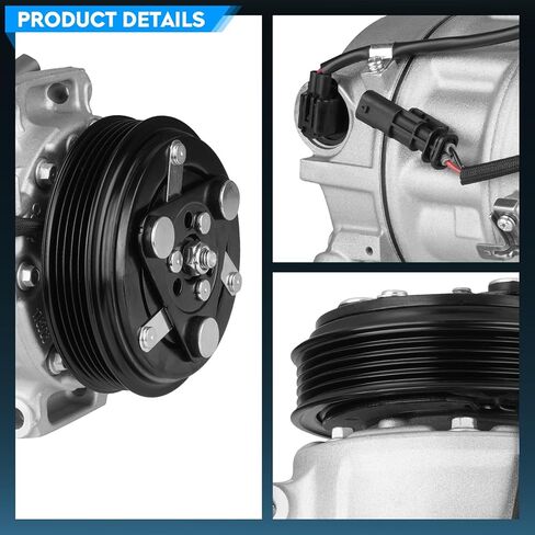 TadaMark A/C Air Conditioner Compressor With Clutch Fit for 2012-2014 Chevrolet Equinox 2012-2015 12 13 14 15 GMC Terrain 2.4L for 198312, 22798745, 23255703 in Saudi Arabia