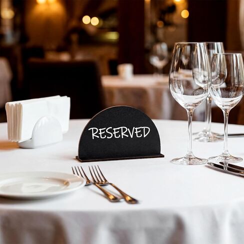 20 حزمة من علامات السبورة الصغيرة، ملصقات طعام على شكل قوس طباشير مع حامل لبوفيه الحفلات، حامل عرض أسعار التجزئة، لافتات سبورة خشبية صغيرة لحفلات الزفاف لإعداد الطاولة أو ديكور الأرقام in Kuwait