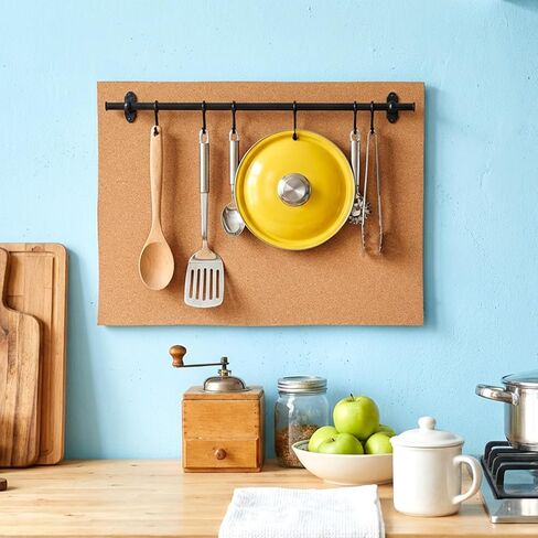 لفة لوح الفلين - ألواح الفلين السميكة 1/8 بوصة للجدران، صفائح الفلين للحرف اليدوية، تزيين الحفلات، نشرة المكتب، غير ذاتية اللصق (20 × 16 بوصة) in Kuwait