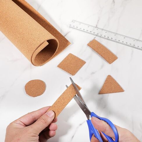 لفة لوح الفلين - ألواح الفلين السميكة 1/8 بوصة للجدران، صفائح الفلين للحرف اليدوية، تزيين الحفلات، نشرة المكتب، غير ذاتية اللصق (20 × 16 بوصة) in Kuwait