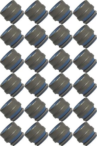 APDTY 171077x24 Engine Valve Stem Oil Seals; Set Of 24; Compatible With Various V6 3.2L, 3.6L Dodge, Jeep, Chrysler, Ram Models; Replaces 5184168AB in Saudi Arabia