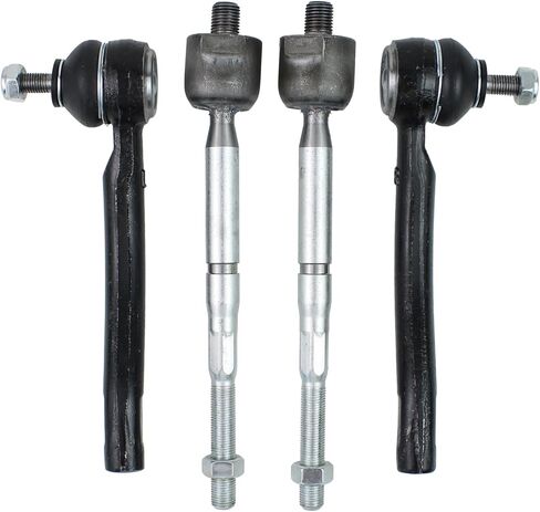 طقم نهاية قضيب الربط الأمامي الأيسر الأيمن الداخلي والخارجي لنيسان ميكرا 1.6L 2015-2019، فيرسا 2013-2022، فيرسا نوت 1.6L 2014-2019 in Kuwait