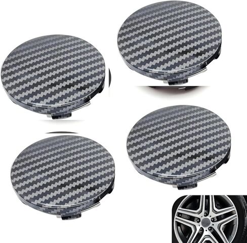 4 PCS Wheel Center Caps, 2.36" x 2.2" x 0.57" Snap-in Dust Proof Rust Proof Hub Cover, Protective and Decorative Wheel Cap, Universal for Most Cars, Trucks, SUVs (Silver) in Saudi Arabia