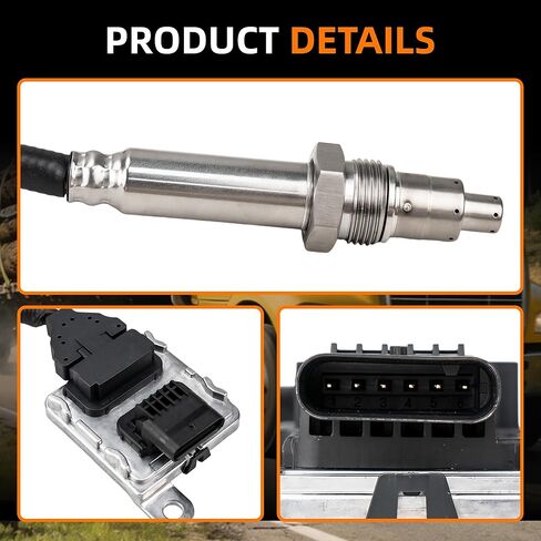 12673516 12676705 Upstream NOx Sensor Compatible with Chevrolet Sliverado 2500HD 3500HD 2017 Chevy Silverado 4500HD 5500HD 6500HD 2019 GMC Sierra 2500HD 3500HD 2017 Replace# 12718675 in Kuwait