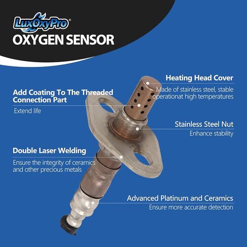 مستشعر الأوكسجين O2 المصب لتويوتا تاكوما 2.4L 2.7L 3.4L 2000 2001 2002 2003 2004 ، استبدال 234-4189 in Kuwait