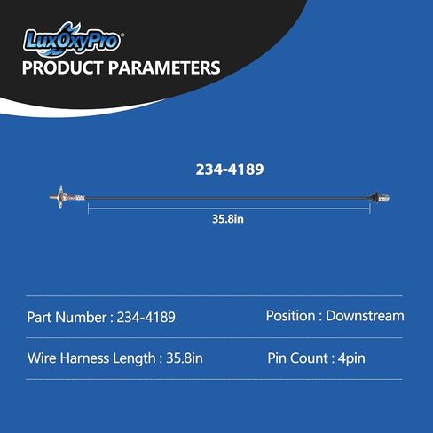 مستشعر الأوكسجين O2 المصب لتويوتا تاكوما 2.4L 2.7L 3.4L 2000 2001 2002 2003 2004 ، استبدال 234-4189 in Kuwait