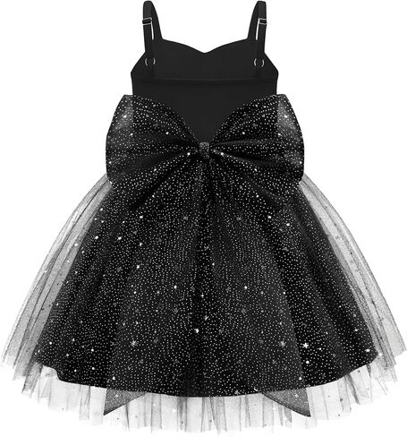 Arshiner Toddler Girls Tulle Dress Bowknot Tutu Birthday Princess Embroidery Dresses Formal Photoshoot Summer Outfit 2-8T in Saudi Arabia
