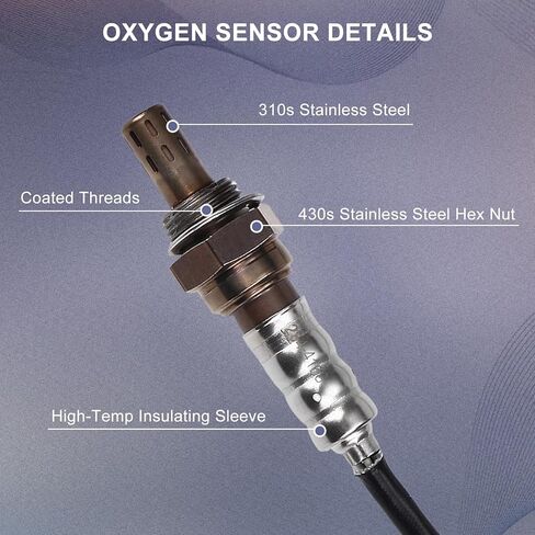 PAPAPARTS O2 Oxygen Sensor 234-9042 234-4168 Upstream & Downstream Compatible with Toyota Highlander Sienna 2004 2005 2006 2007 3.3L V6, for Lexus RX330 2004-2006 Set of 2 in Kuwait
