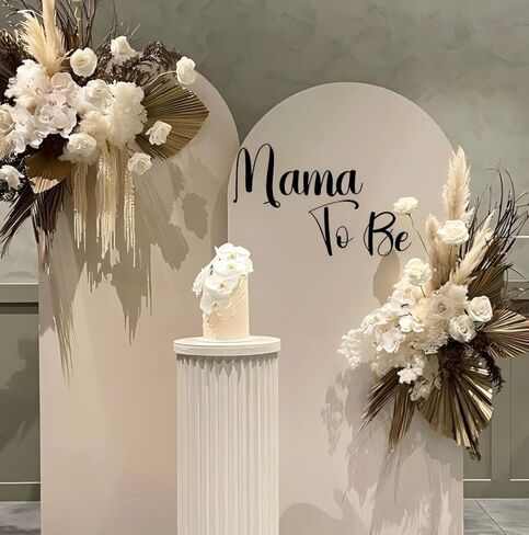 Mama to Be Sign - ملصق خلفية موضوع Mama to Be Baby، ملصق ديكورات حفلات استحمام Mama to Be Baby، علامة حب الطفل للأم، هدايا الأم لأول مرة (Mama to Be ملصق) in Kuwait