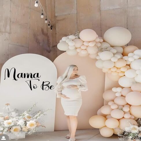 Mama to Be Sign - ملصق خلفية موضوع Mama to Be Baby، ملصق ديكورات حفلات استحمام Mama to Be Baby، علامة حب الطفل للأم، هدايا الأم لأول مرة (Mama to Be ملصق) in Kuwait