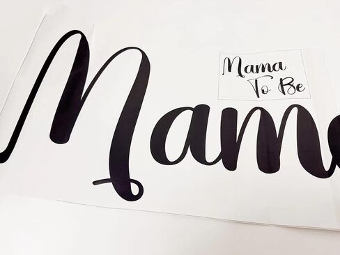 Mama to Be Sign - ملصق خلفية موضوع Mama to Be Baby، ملصق ديكورات حفلات استحمام Mama to Be Baby، علامة حب الطفل للأم، هدايا الأم لأول مرة (Mama to Be ملصق) in Kuwait