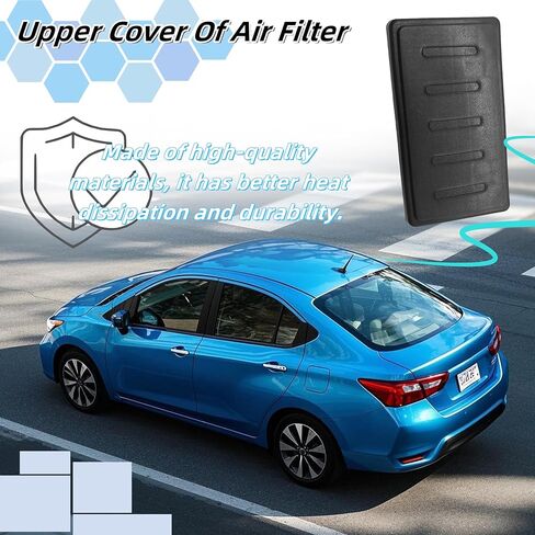 Upper Cover Of Air Filter ABS Compatible with Nissan Versa,fit for Cube,fit for TIIDA,fit for LIVINA,fit for GENISS 2005-2010 Replacement 16526-ED000 in Kuwait