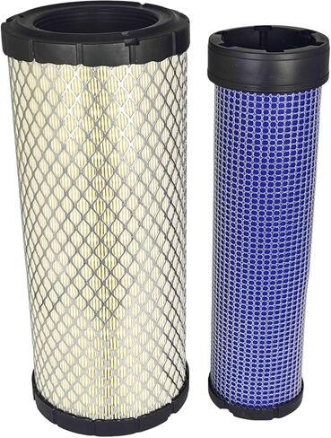 Inner Outer Air Filter Kit 006000455F1 006000456F1 Compatible with Mahindra 4500 5500 6000 HST, 2540 2545 2555 2565 2645 2655 2665 3535 4035 4535 5035 2538 2638 3540 3550 Gear T4 Tractor AF169 in Kuwait