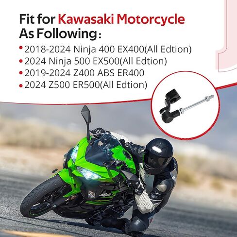 JAVIK Shift Linkage Lever لـ Kawasaki Ninja 500 EX500 2024 Ninja 400 EX400 2018-2024 Z400 ABS ER400 2019-2024 Z500 ER500 2019-2024 O.E.M #13242-0145 in Saudi Arabia