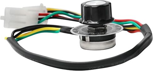 12V-72V Twist Throttle Speed Limiter Knob with 3 Gears, 10-Speed Control for Electric Scooter, ATV, E-Bike, Go Kart, Drift Trike, UTV – Universal Fit Handle Replacement in Kuwait