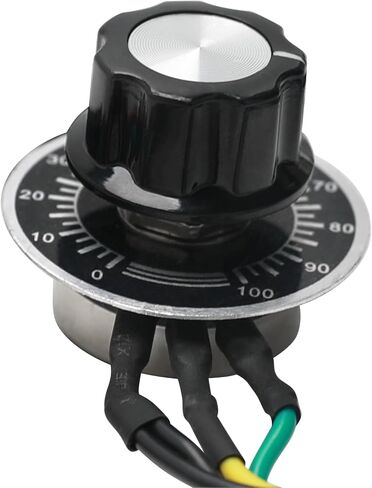 12V-72V Twist Throttle Speed Limiter Knob with 3 Gears, 10-Speed Control for Electric Scooter, ATV, E-Bike, Go Kart, Drift Trike, UTV – Universal Fit Handle Replacement in Kuwait