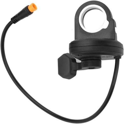 108X Left Thumb Throttle Electric Bike Finger Throttle Grip Speed Control with 3Pin Water Proof Connector for 22.2mm Diameter Handlebar(Black) in Kuwait