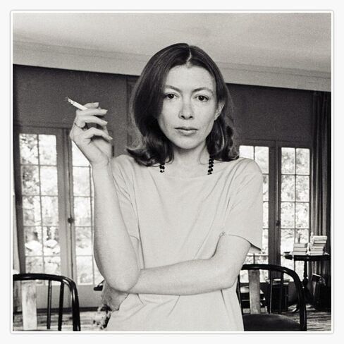 Joan Didion Window Water Bottle Bumper Sticker Decal 5" in Kuwait
