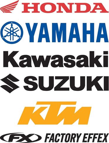 Factory Effex 22-94652 Die Cut Stickers - 1ft. Logo - Husqvarna - Black in Saudi Arabia