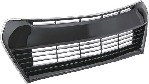 Front Lower Bumper Grille Grill Black Trim Compatible with 2014 2015 2016 Toyota Corolla S Model, Replace 5310202210 TO1036150 in Kuwait