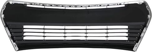 Front Lower Bumper Grille Grill Black Trim Compatible with 2014 2015 2016 Toyota Corolla S Model, Replace 5310202210 TO1036150 in Kuwait