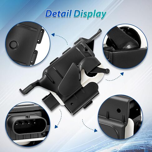 ML.427 Active Radiator Grille Shutter Actuator Motor Assembly, Compatible with Ram 1500 2013-2018, Ram 1500 Classic 2019-2021, 3.0L 3.6L 4.7L 5.7L Engine, Replace 02787 in Saudi Arabia