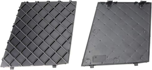 iJDMTOY Pair Front Bumper Lower Grille Mesh Cover Replacements Compatible with 2004-2010 BMW E60 E61 5 Series, Compatible with M-Package Aerodynamics Package Bumper ONLY in Saudi Arabia
