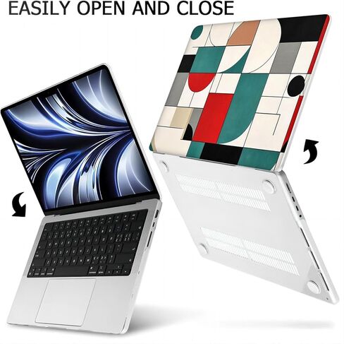 متوافق مع جهاز MacBook Pro مقاس 16 بوصة، غطاء صلب مع غطاء لوحة مفاتيح وواقي شاشة (A2141، إصدار 2020 2019) - هندسي MC23034 in Kuwait