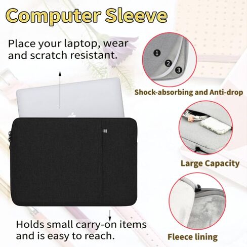 Shell Compatible with MacBook Air 13 Inch Case(Model A1369&A1466, Old Version 2017-2010 Release), Hard Plastic Laptop Shell, Keyboard Skin and Bag for MacBook Air 13.3", Creative Brains in Kuwait