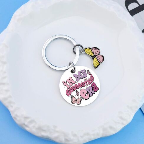 Godmother Proposal Gift Godmother Gift Keychain for Her God Mother Madrina God Parents Presents Proposal Gifts Christian Baptism Presents for Women Mothers Day Gifts in Kuwait
