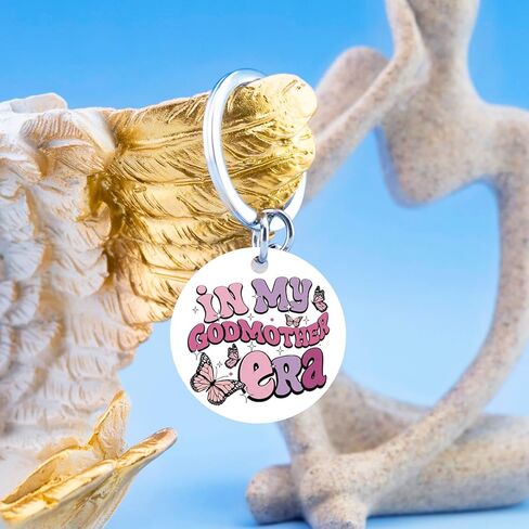 Godmother Proposal Gift Godmother Gift Keychain for Her God Mother Madrina God Parents Presents Proposal Gifts Christian Baptism Presents for Women Mothers Day Gifts in Kuwait