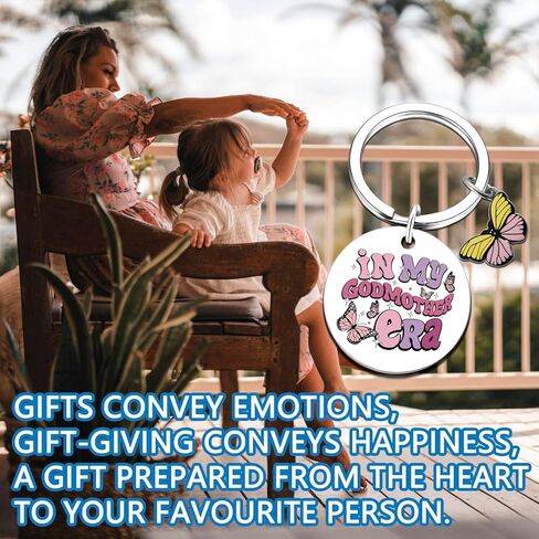 Godmother Proposal Gift Godmother Gift Keychain for Her God Mother Madrina God Parents Presents Proposal Gifts Christian Baptism Presents for Women Mothers Day Gifts in Kuwait