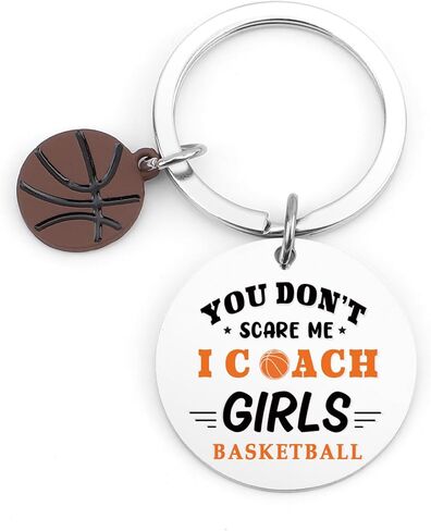 Basketball Coach Gifts for Women Appreciation Gifts Thank You Keychain Basketball Coach Gift Christmas Keyring Best Birthday Graduation Valentines Day Mothers Fathers Day End of Year Retirement Gift in Kuwait