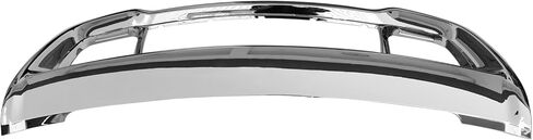 Bumper Grille Center Chrome Plastic Compatible with 2014-2016 Grand Cherokee (submodel: Laredo, Limited, Overland, Summit),Replacement for 68143105AC, CH1037107 in Kuwait