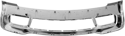 Bumper Grille Center Chrome Plastic Compatible with 2014-2016 Grand Cherokee (submodel: Laredo, Limited, Overland, Summit),Replacement for 68143105AC, CH1037107 in Kuwait