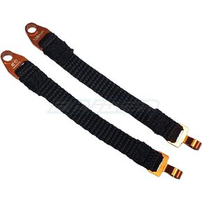 Rear Suspension Damper Travel Limit Straps 108mm for Traxxas 1/7 UDR Derser Racer - Orange