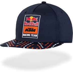 قبعة مسطحة KTM Racing Team Twist، مقاس واحد للجنسين - اللون الأزرق الرسمي للبضائع