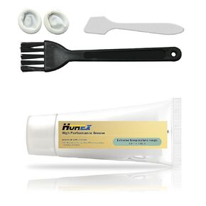 20g Silicone Lubricating Grease High-Dielectric Electrical Wire Cable Conductor Translucent White Maintain for Precision Cable Connector Cabinet Electrical Cabinet