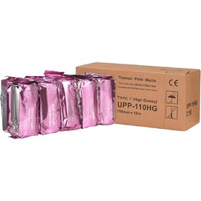 Sony/Mitsubishi compatible upp-110hg ultrasound paper film/media,upp 110hg type v high glossy thermal print media (1)