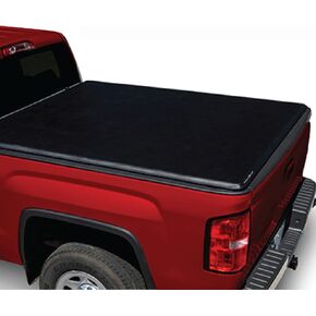 LEER ROLLITUP | Fits 2019-2023 GM Chevy Silverado/GMC Sierra with 6.6’ Bed | Soft Roll Up Truck Bed Tonneau Cover | 4R301 | Low-Profile, Sturdy, Easy 15-Minute Install (Black)