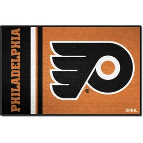 FANMATS 19273 Philadelphia Flyers Starter Mat Accent Rug - 19in. x 30in. | Sports Fan Home Decor Rug and Tailgating Mat Uniform Design