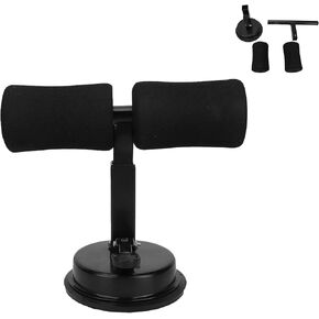 جهاز مساعد الجلوس، مدرب البطن المنزلي مع كوب الشفط، قضيب الجلوس القابل للتعديل مع حامل قدم الجلوس، معدات تمرين للتمرين، اللياقة البدنية، تشكيل الجسم، التدريب الأساسي in Kuwait