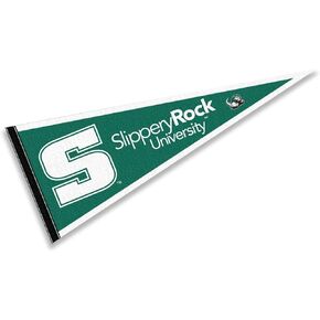 College Flags & Banners Co. Slippery Rock Pennant