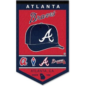 Atlanta Braves Heritage History Banner Pennant