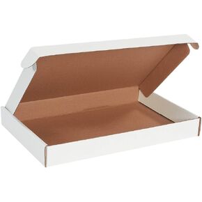 BOX USA BMFL18122 18"L x 12"W x 2"H, White (Pack of 50)