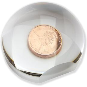 Carson LumiDome and LumiDome Plus 2X Power Acrylic Ball Loupe Magnifiers (LD-33 and LD-75)