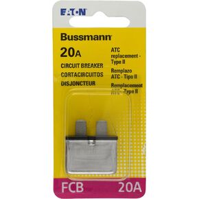 Bussmann (BP/FCB-20-RP) 20 Amp Type-II ATC Circuit Breaker